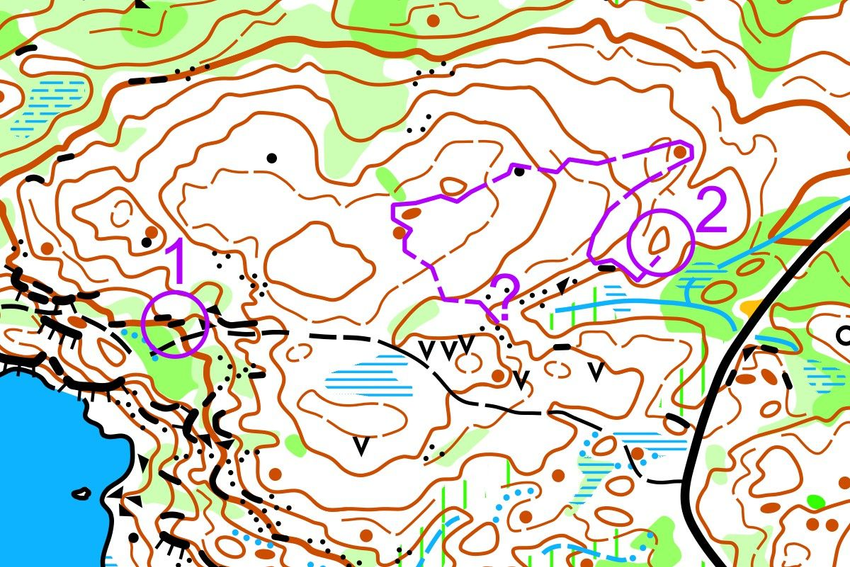 Bilde 1: Kartutsnitt